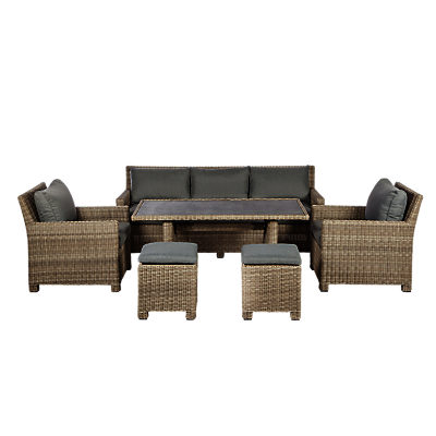 Royalcraft Wentworth 7-Seater Modular Sofa Dining Royalcraft Wentworth 7-Seater Modular Sofa Dining